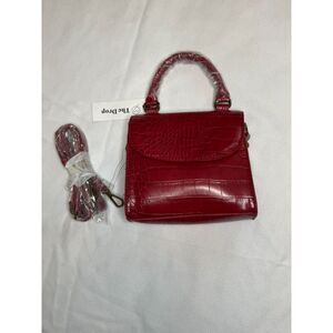 The Drop "OXBlood" Croc-Embossed Handbag – NWT